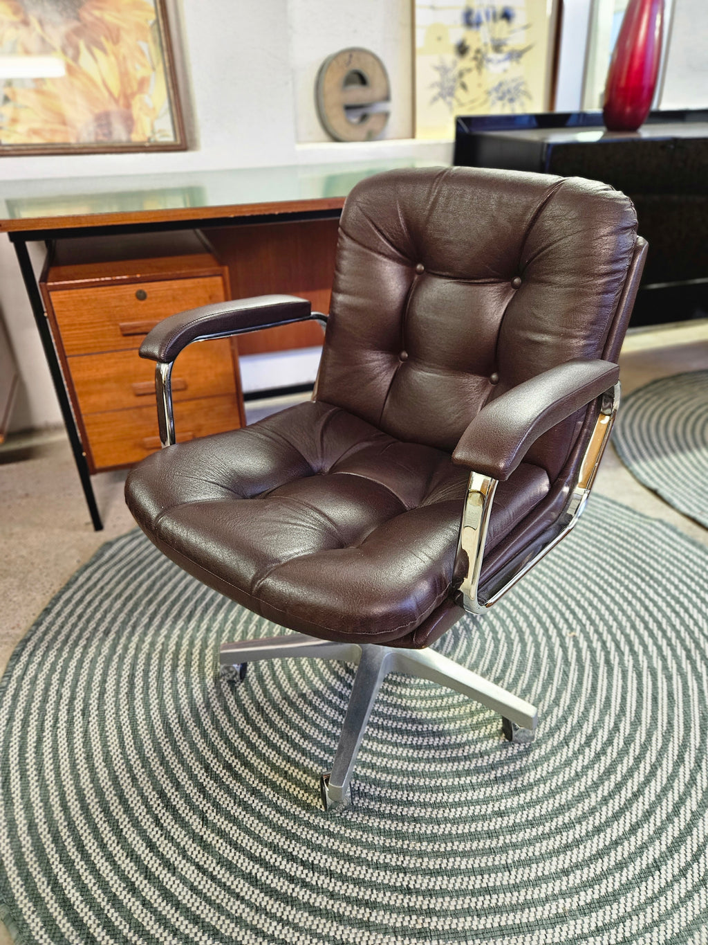 POLTRONA DA UFFICIO VINTAGE