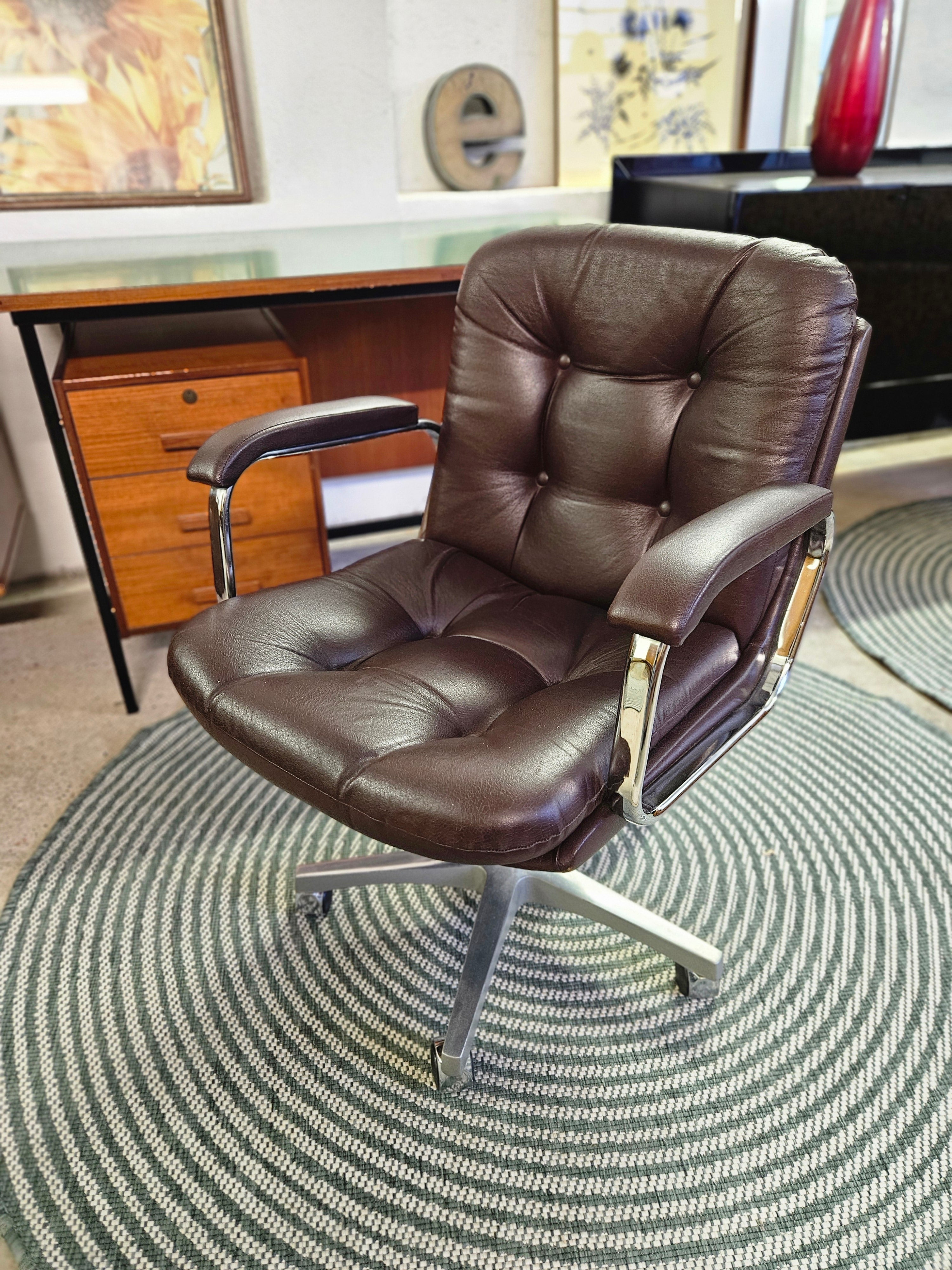 POLTRONA DA UFFICIO VINTAGE