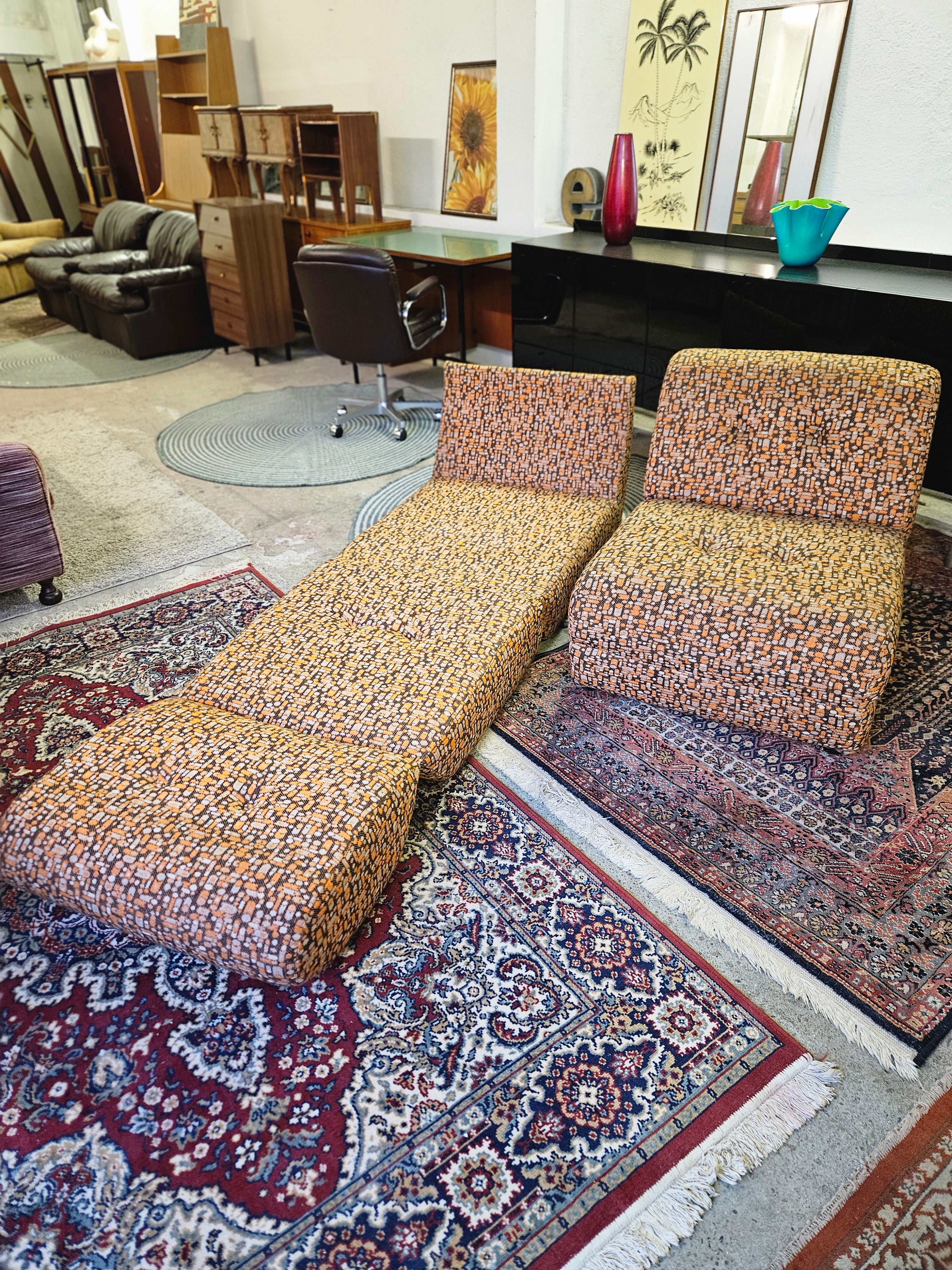 COPPIA DI POLTRONCINE ANNI 70