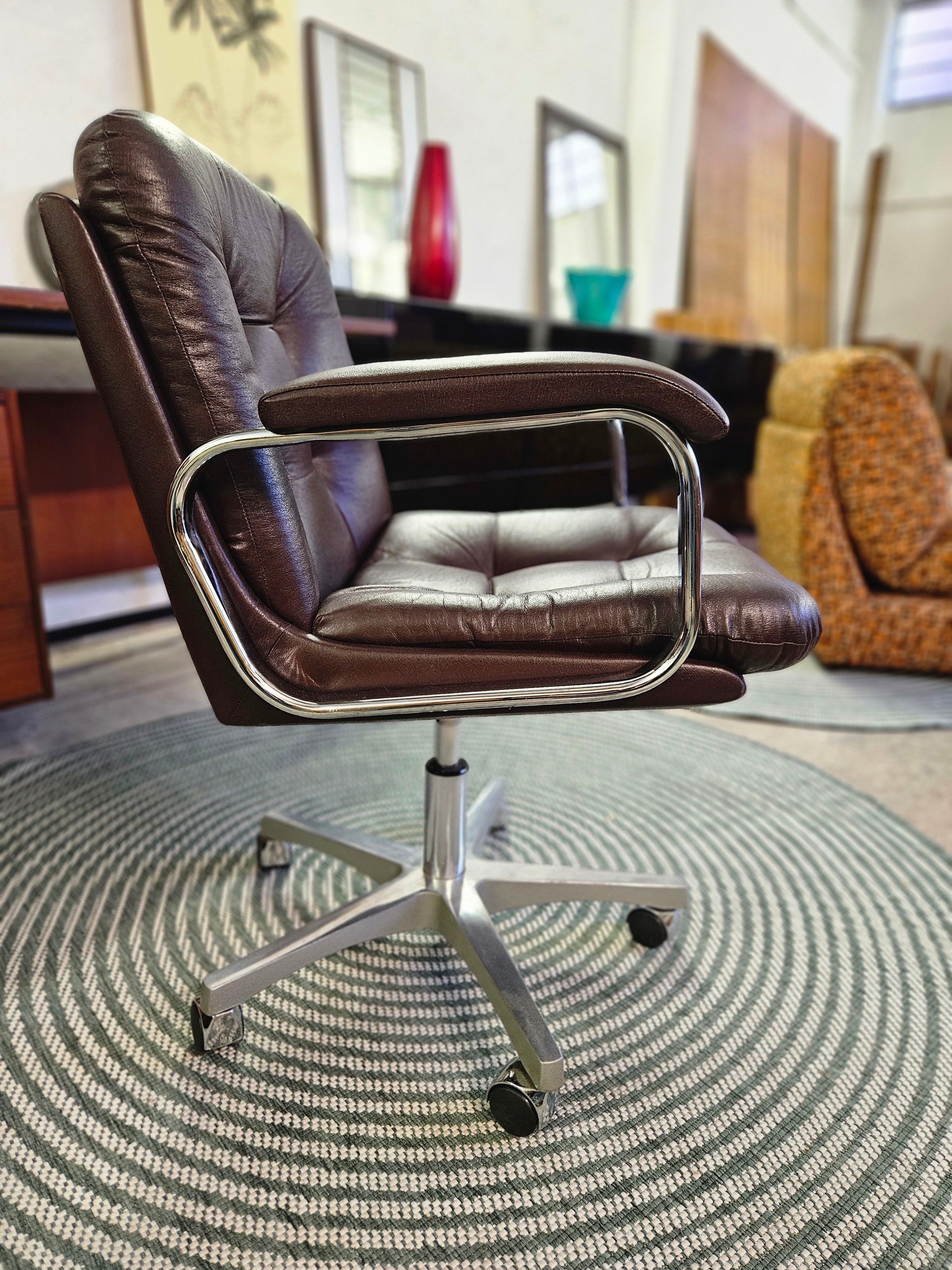 POLTRONA DA UFFICIO VINTAGE