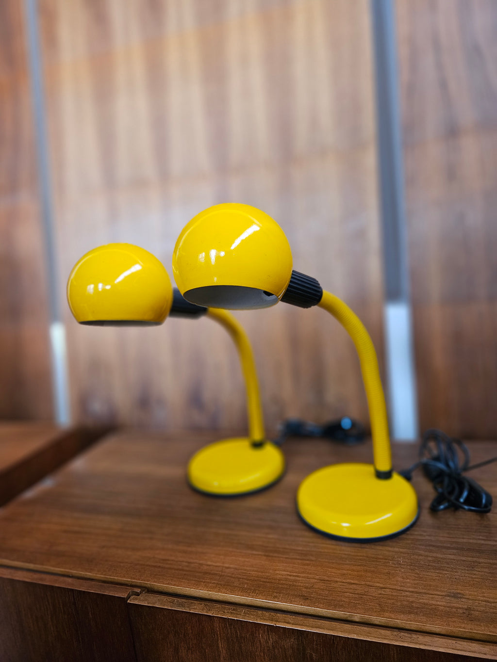 COPPIA DI LAMPADE SPACE AGE