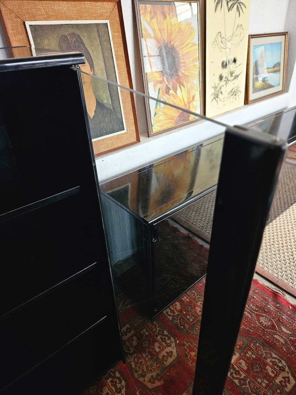 CREDENZA E VETRINA GIANFRANCO FRATTINI PER MOLTENI