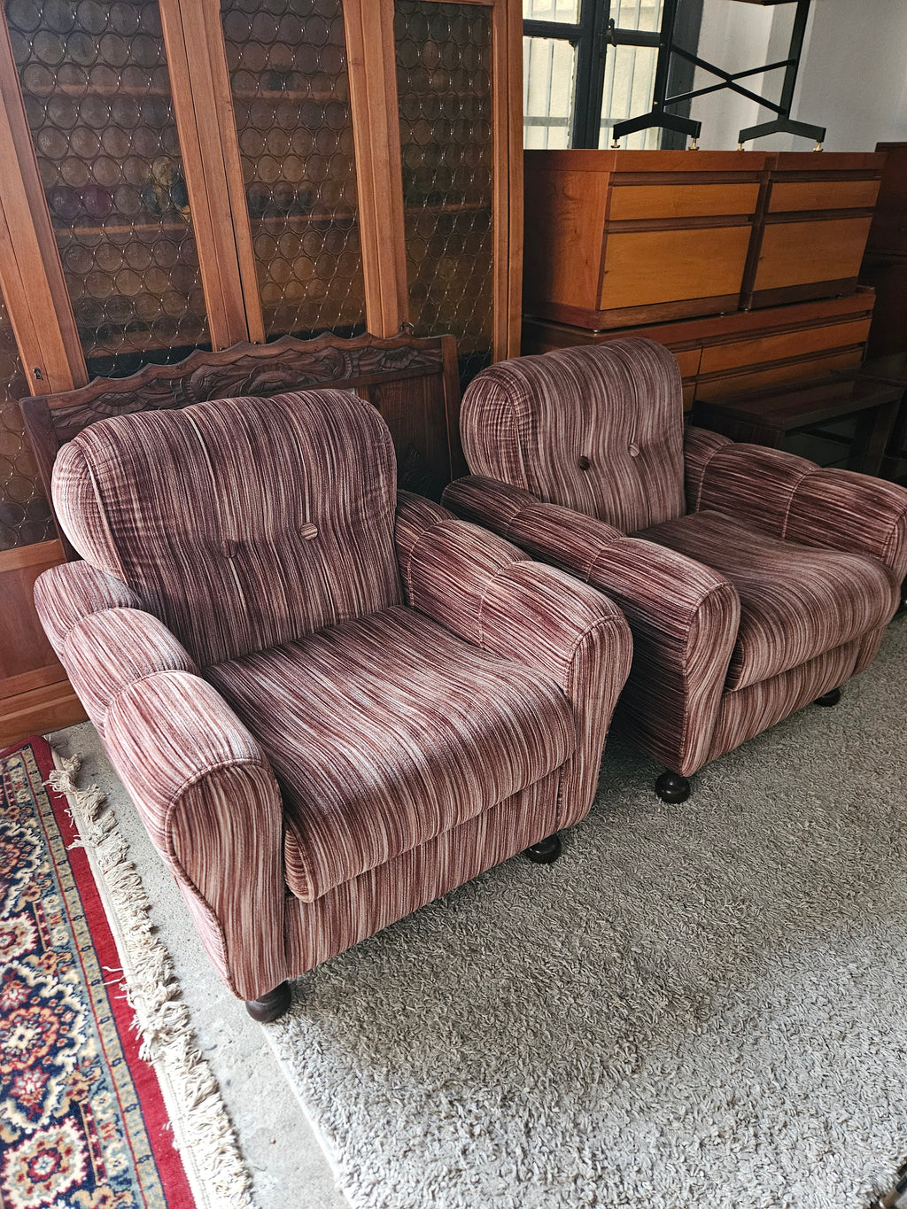 COPPIA DI POLTRONE ANNI 70