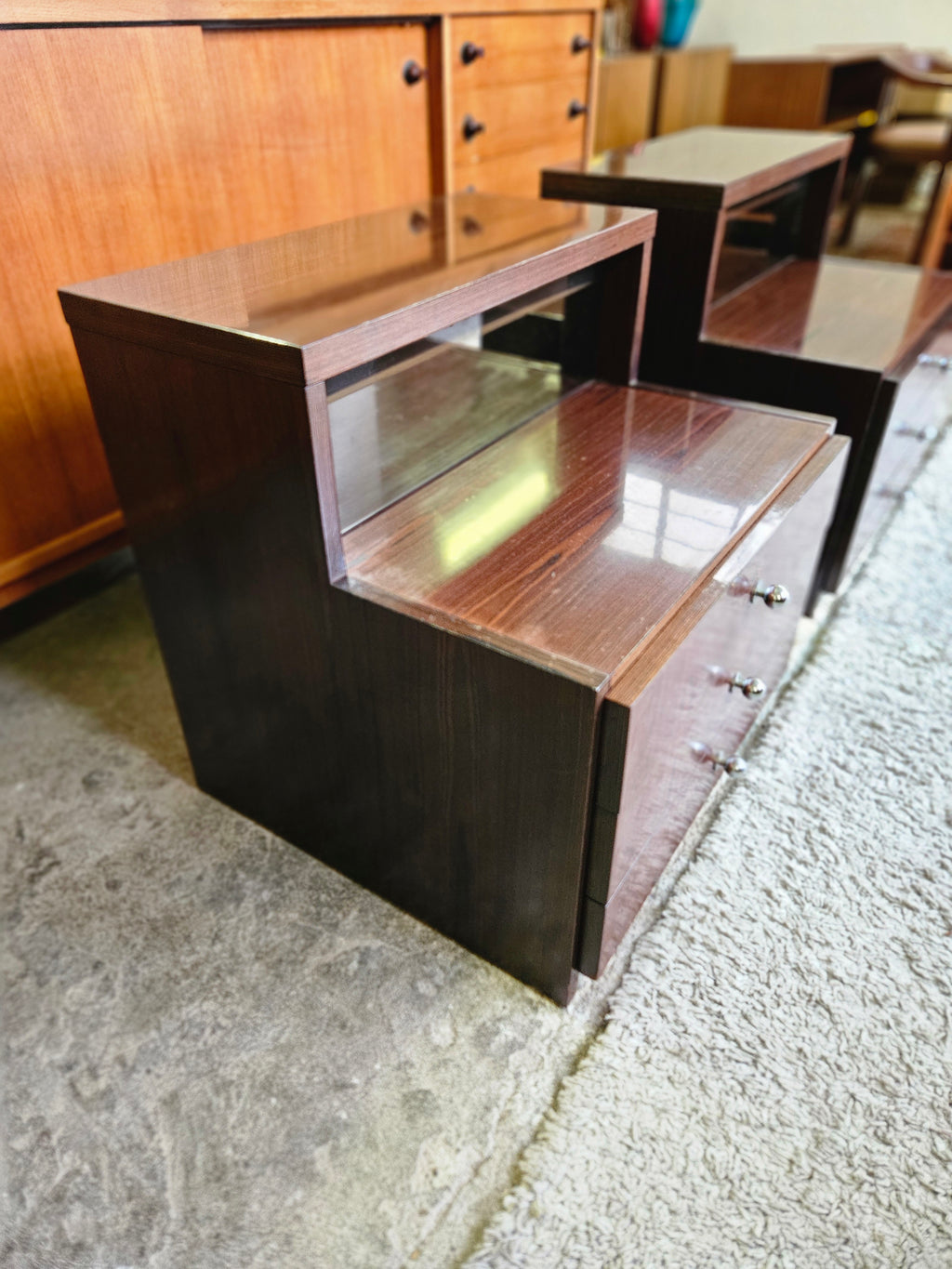 COMODINI VINTAGE ANNI 70