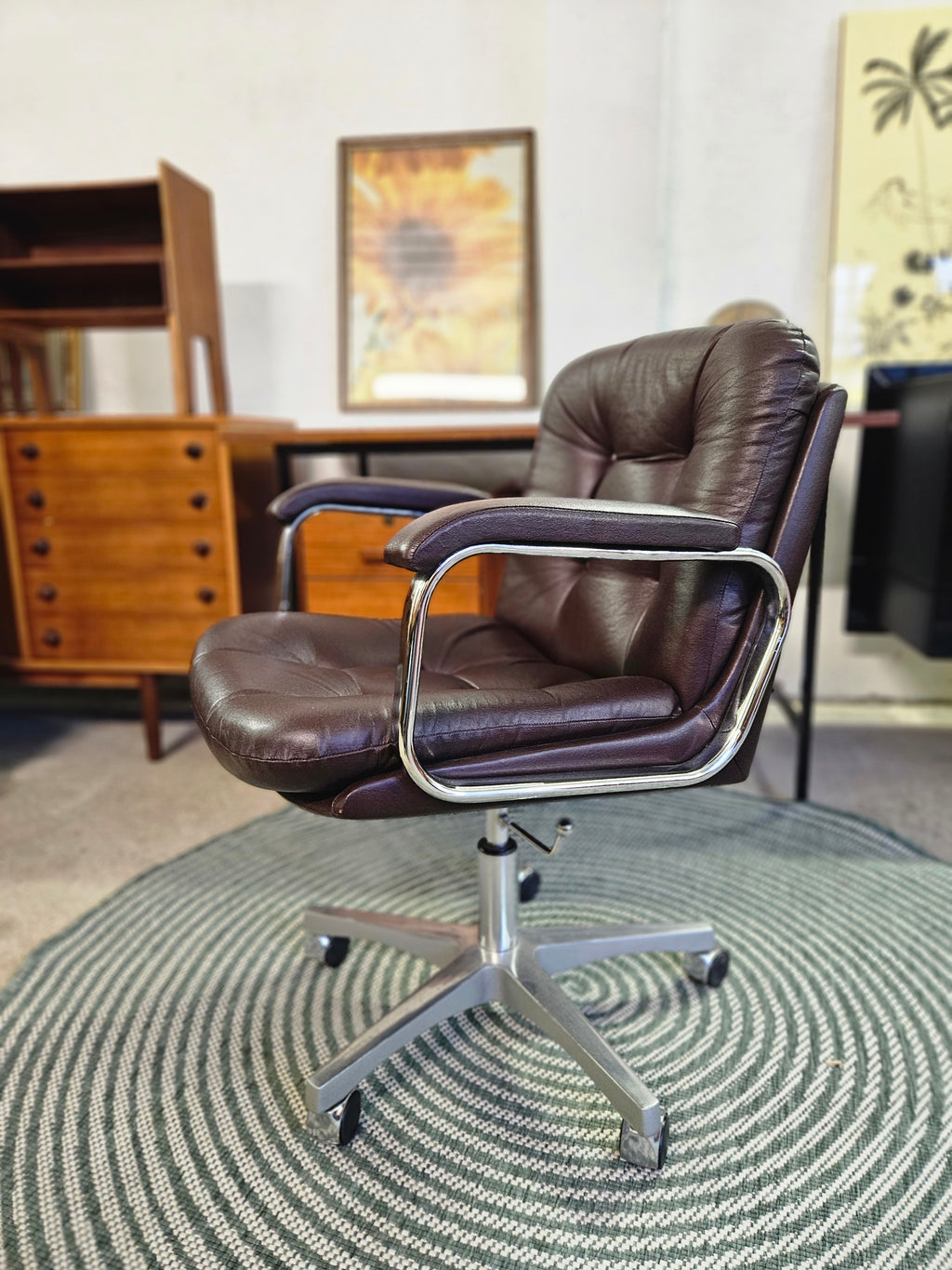 POLTRONA DA UFFICIO VINTAGE