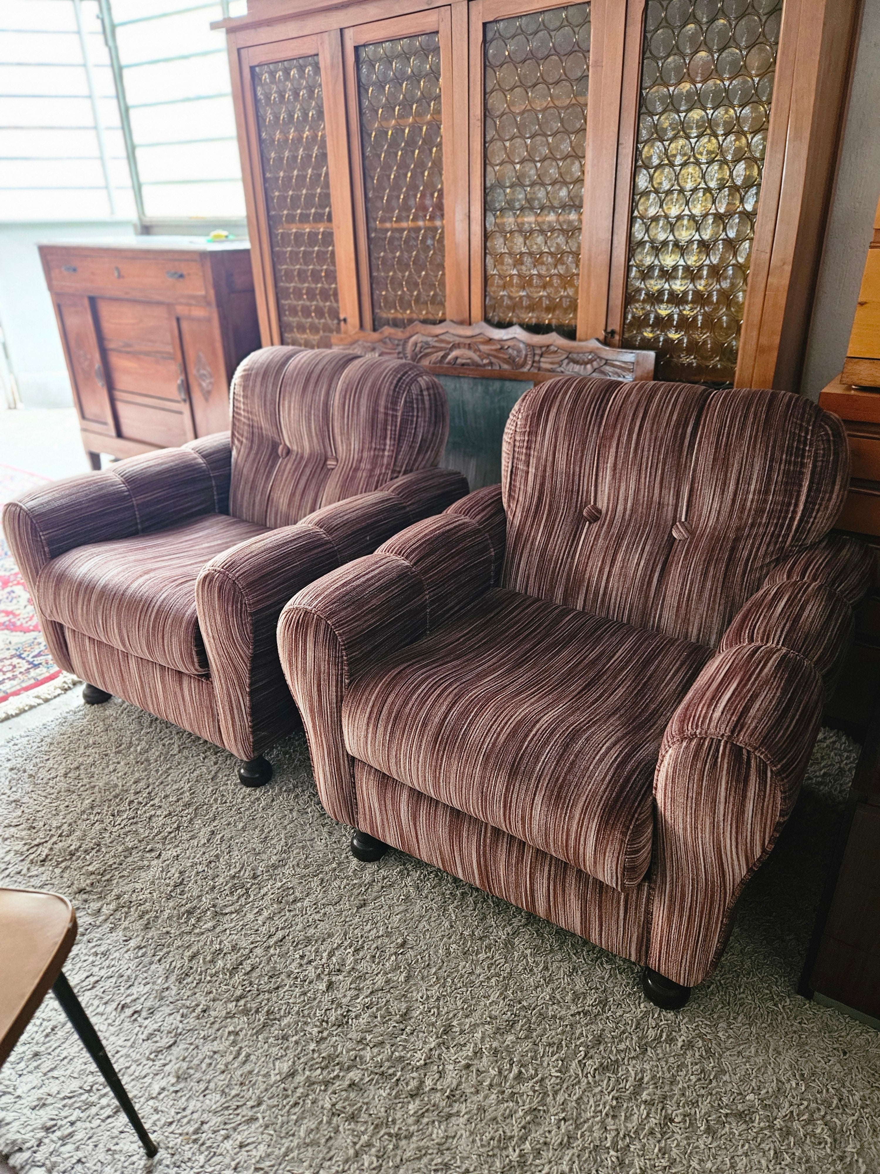 COPPIA DI POLTRONE ANNI 70