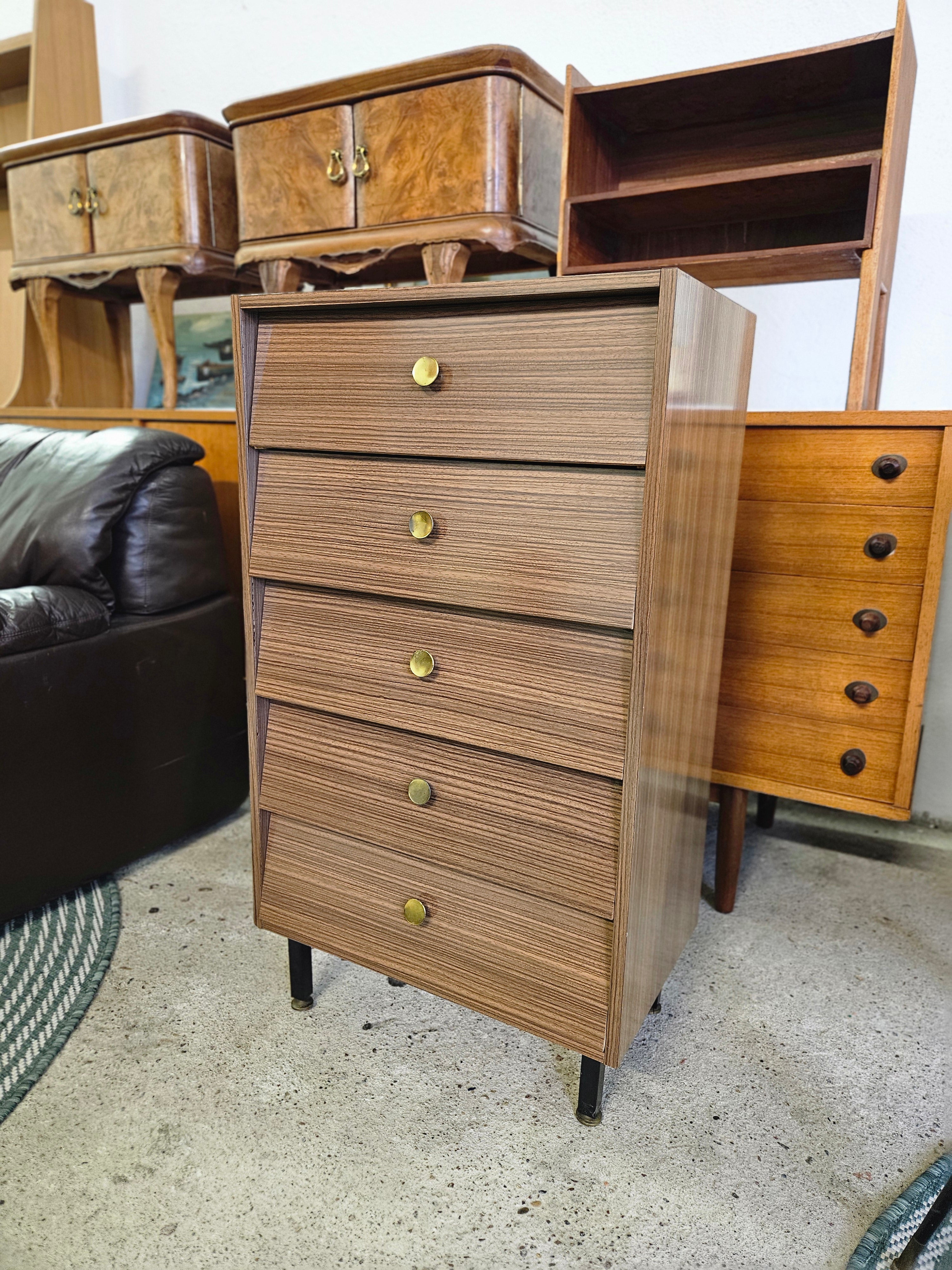 CASSETTIERA VINTAGE IN FORMICA