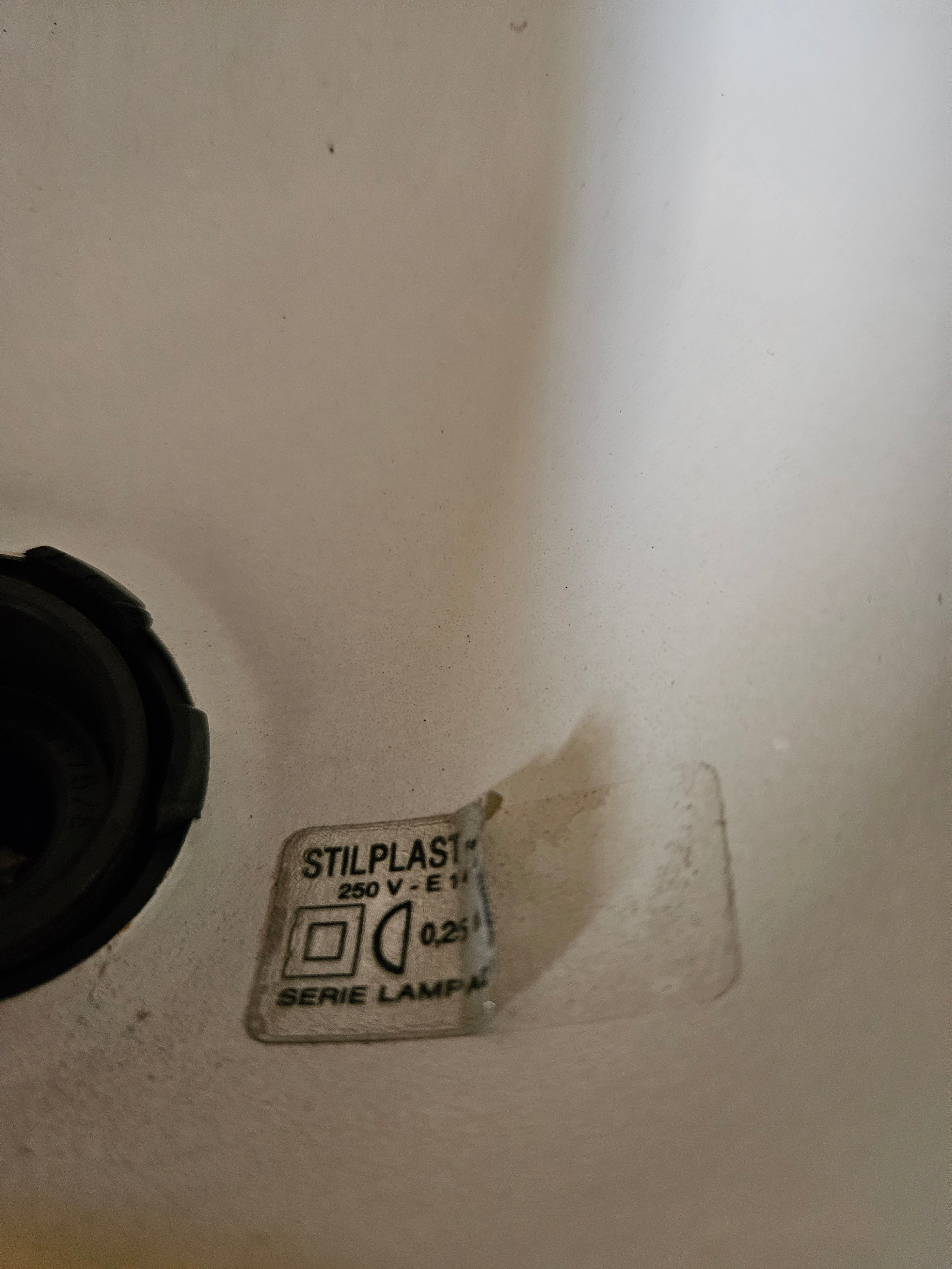 COPPIA DI LAMPADE SPACE AGE