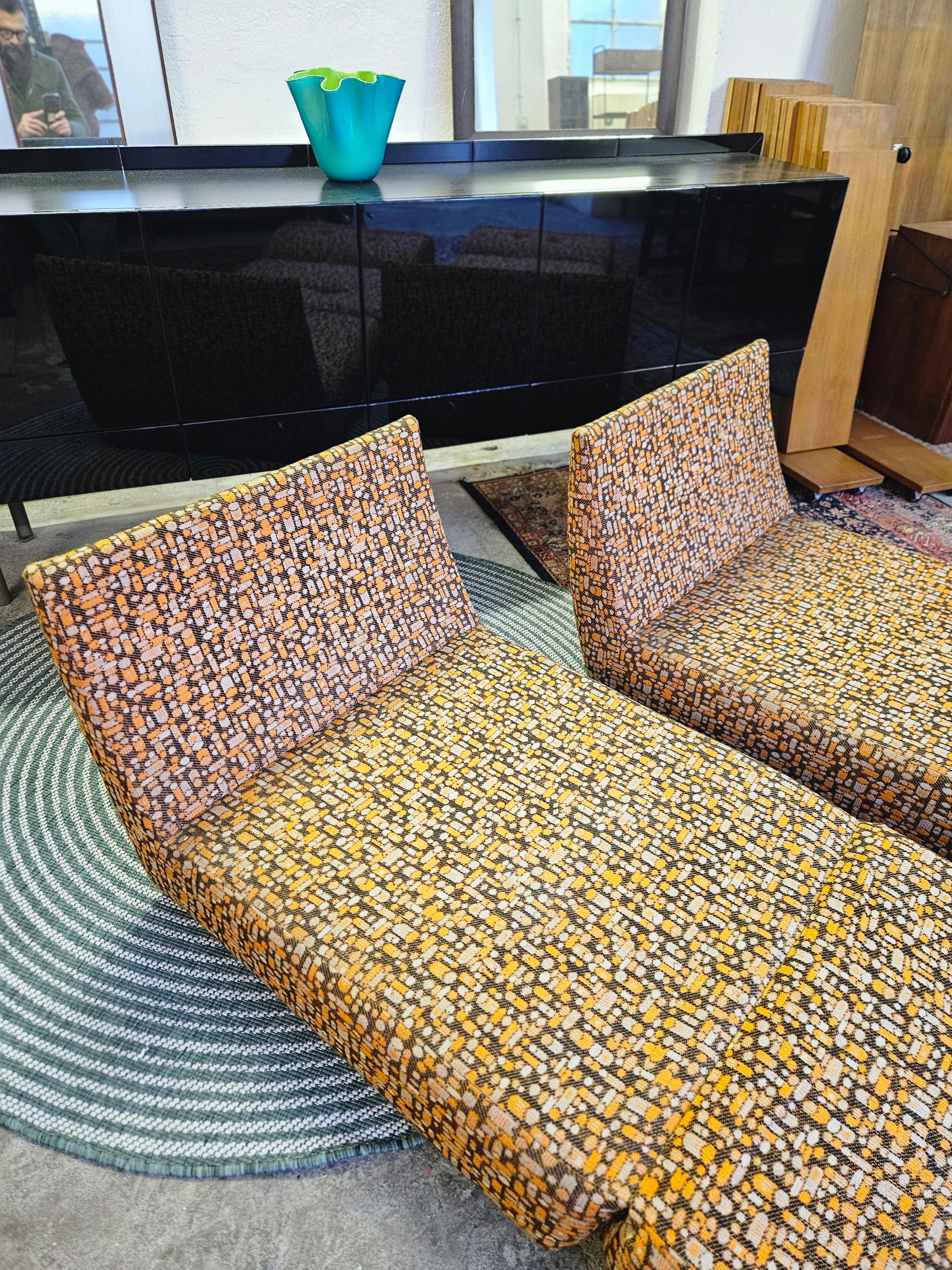 COPPIA DI POLTRONCINE ANNI 70