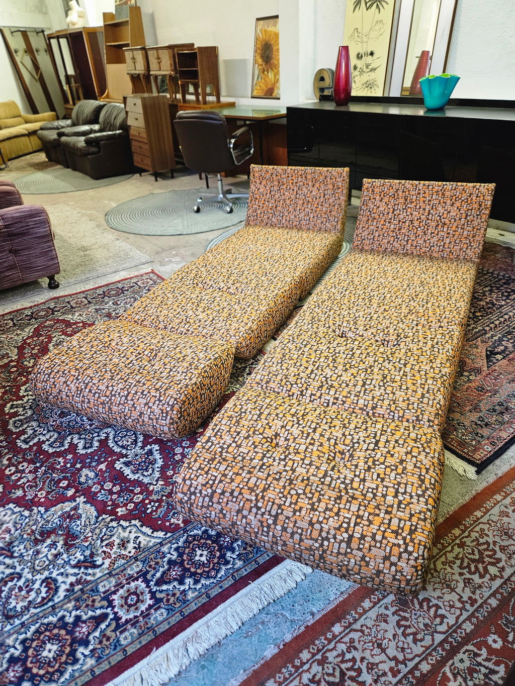 COPPIA DI POLTRONCINE ANNI 70