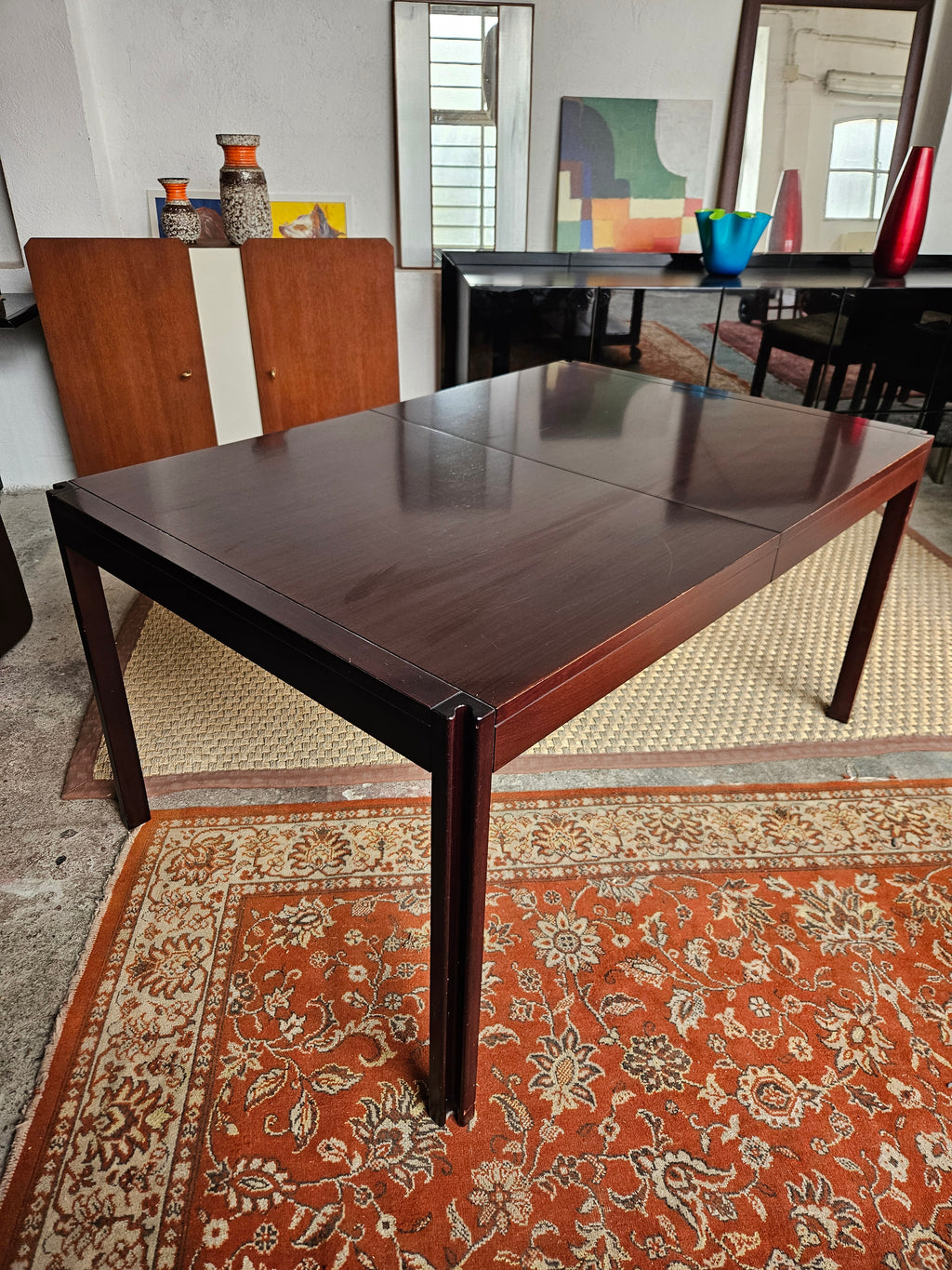 TAVOLO DA PRANZO ANGELO MANGIAROTTI PER MOLTENI