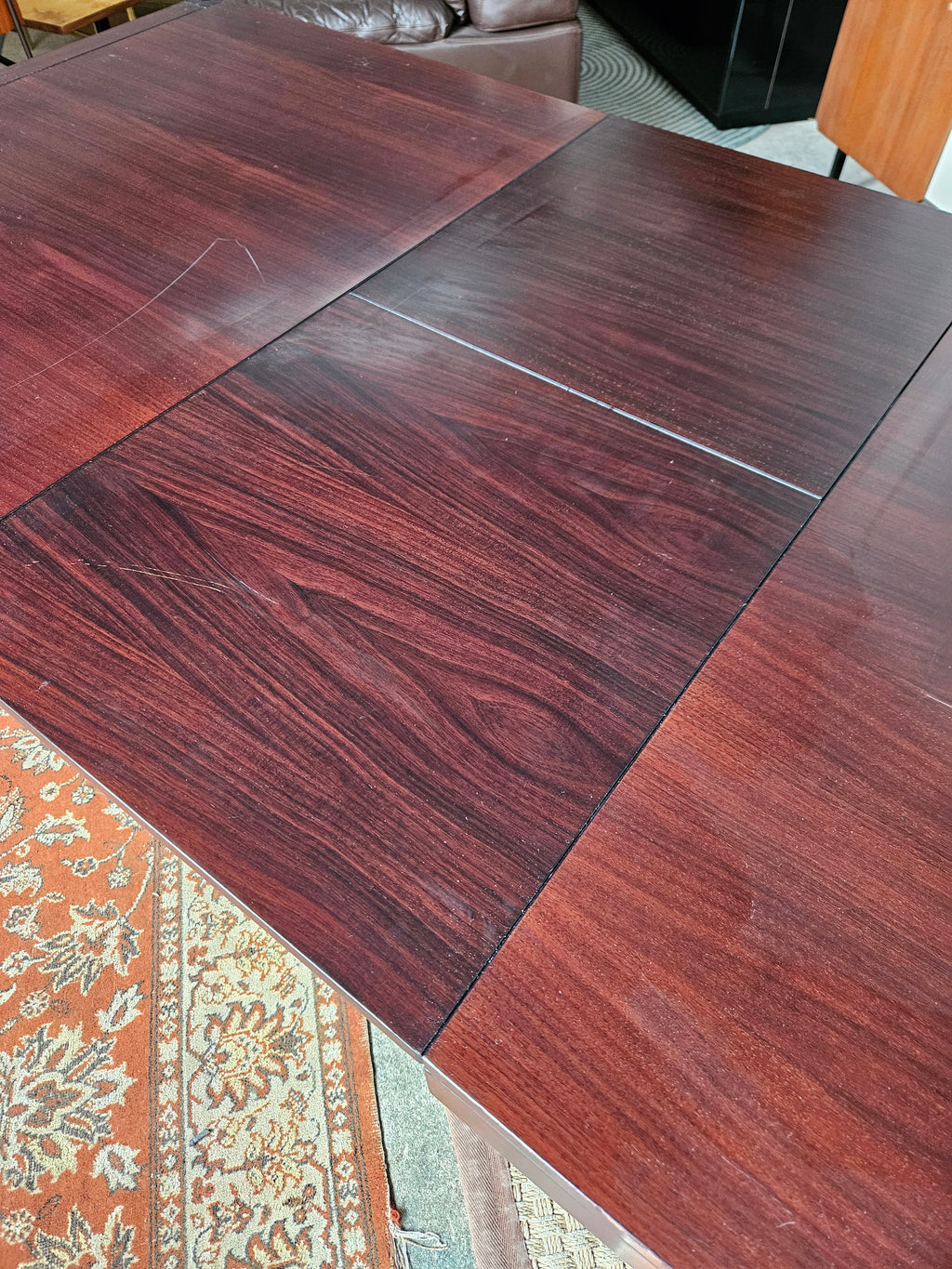 TAVOLO DA PRANZO ANGELO MANGIAROTTI PER MOLTENI