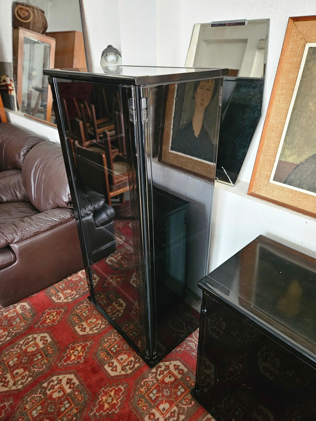 CREDENZA E VETRINA GIANFRANCO FRATTINI PER MOLTENI